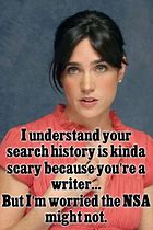 Image result for Writer Search History Meme