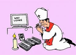 Image result for Cartoon of Pope Francis