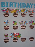 Image result for Owl Birthday Free Bulletin Board