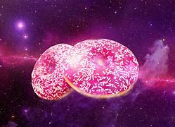 Image result for Galaxy Donuts with a Black Background