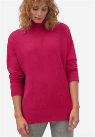 Image result for Tunic Turtleneck Sweater
