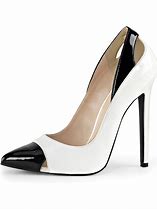 Image result for Black and White Heels
