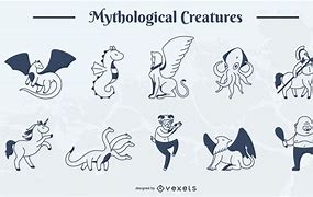 Image result for Mythological Creatures Easy