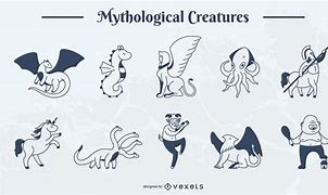 Image result for Mythical Creatures Drawings Sort of Easy