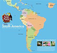 Image result for USA and South America Map