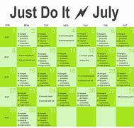 Image result for July Workout Challenge