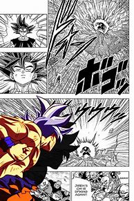 Image result for Dragon Ball Super Manga Coloured Panels