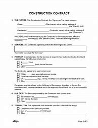 Image result for General Contractors Qualifier Contract Template
