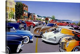 Image result for Car Show Art Display