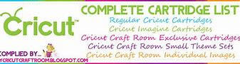 Image result for List of Images On Cricut Cartridges