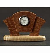 Image result for Wood Desk Clock