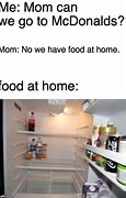 Image result for Food at Home Meme