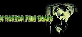 Image result for Classic Horror Film Board