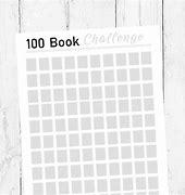 Image result for 100 Book Challenge Poster