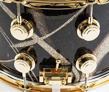 Image result for DW Collectors Pi Snare Lugs Gold