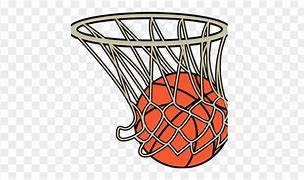 Image result for Basketball and Net Clip Art