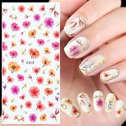 Image result for Nail Art Flower Stickers