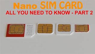 Image result for Nano Sim Card vs Stabdard