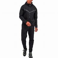 Image result for Nike Fleece Tracksuit Black