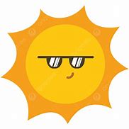 Image result for Sunglasses Sun Emoji
