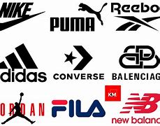 Image result for All Sneaker Brands
