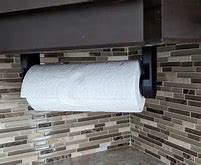 Image result for Paper Towel Holder Inside Cabinet