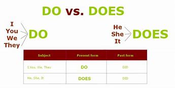 Image result for Diference Between Did and Do