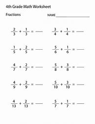 Image result for 4th Grade Math Worksheets