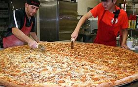 Image result for World's Biggest Slice of Pizza