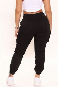 Image result for Fashion Nova Plus Size Cargo Pants
