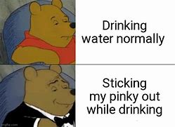 Image result for Pinky Out Meme