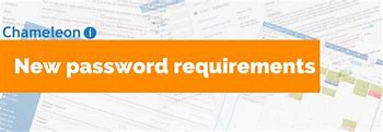 Image result for New Password Requirements