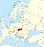 Image result for Slovakia On a Map