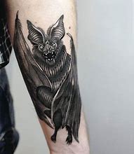 Image result for Bat Tattoos for Men