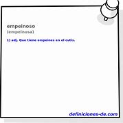 Image result for empeinoso