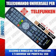 Image result for Telecomando TV Telefunken Te43292s31q2p