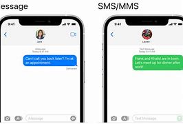 Image result for iMessage iPhone vs Message