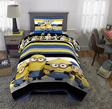 Image result for Minion Bed Set