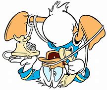 Image result for Donald Duck On Phone Pic