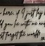 Image result for Song Lyric Signs