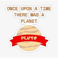 Image result for Pluto Sticker