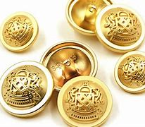 Image result for Gold Shirt Buttons