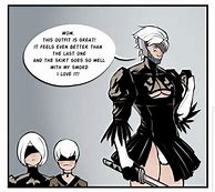 Image result for Nier Automata Comic Art