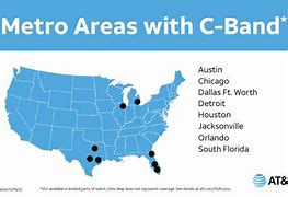 Image result for Verizon C-Band Map