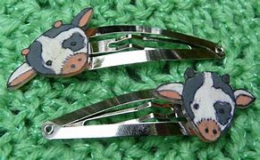 Image result for Metal Snap Hair Clips