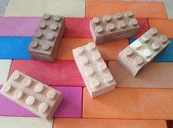 Image result for Wooden LEGO Bricks