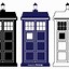 Image result for TARDIS Clip Art Black and White