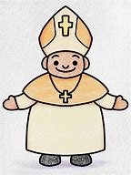 Image result for Pope Illustration