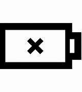 Image result for Motorola Battery Dead Symbol