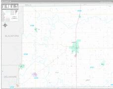 Image result for Jay County Indiana Township Map